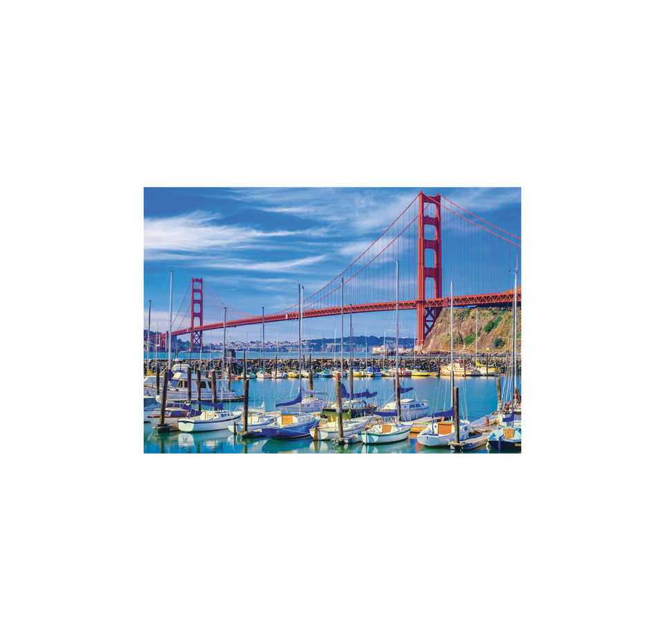 The Golden Gate Bridge - Jigsaw Puzzle 1001 pieces